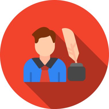 Bir iş adamının vektör çizimi