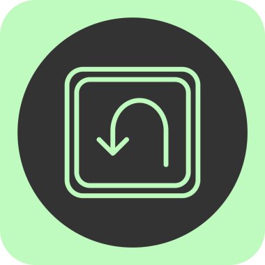 download arrow icon isolated on abstract backgroun