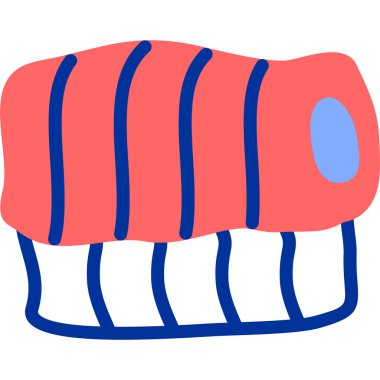 - Şeker. Web simgesi basit illüstrasyon