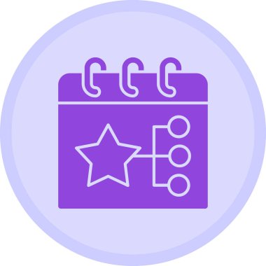 takvim vektör illüstrasyonu modern basit simge