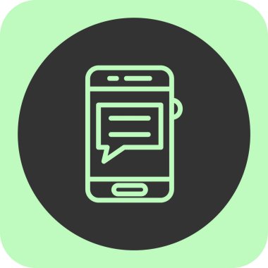 ileti veya sms simgesi