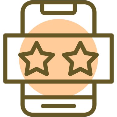 Geri bildirim. Web simgesi basit illüstrasyon