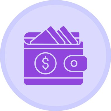 Dolar parası. Web simgesi basit tasarım