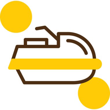 Çizgi film simgesinin vektör çizimi