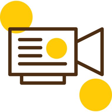 hoparlör simgesi, basit vektör çizim