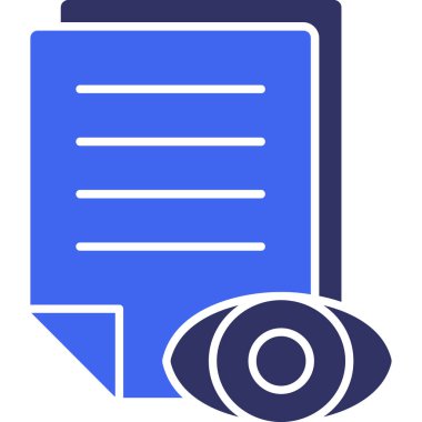 Dosya. Web simgesi basit illüstrasyon