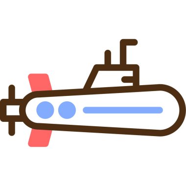 Gemi. Web simgesi basit illüstrasyon