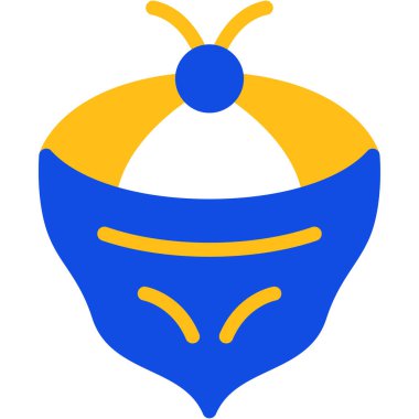 maske web simgesi vektör illüstrasyonu