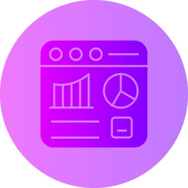 Saatin modern simgesinin vektör illüstrasyonu