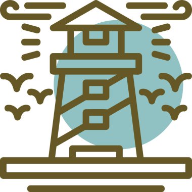 Yapı simgesinin vektör illüstrasyonu