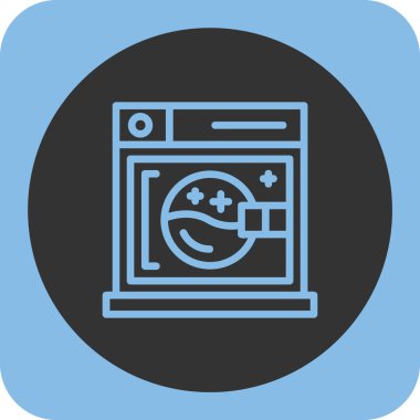 Fırın simge vektör çizim