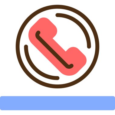 Çağrı merkezi simgesi. özet vektör illüstrasyonu