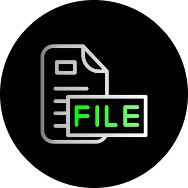 dizin simgesi, vektör illüstrasyonu