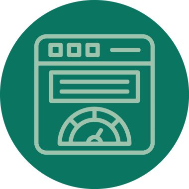 Kişisel ve modern simgenin gösterimi...