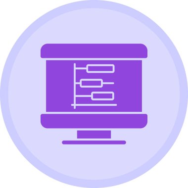 Web simgesi, vektör illüstrasyonu