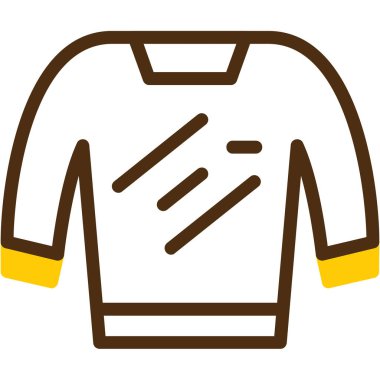 giysi gömleği simgesi, vektör illüstrasyonu