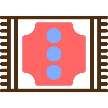 İllüstrasyon için web simgesi, vektör arkaplanı