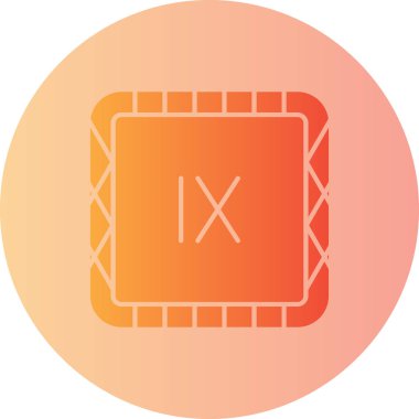 Modern simgenin vektör illüstrasyonu