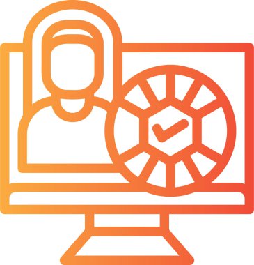 Ağ web simge vektör çizim