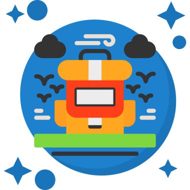 Takvim simgesi vektör illüstrasyonu