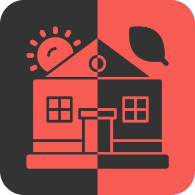 ev simgesi vektör illüstrasyonu