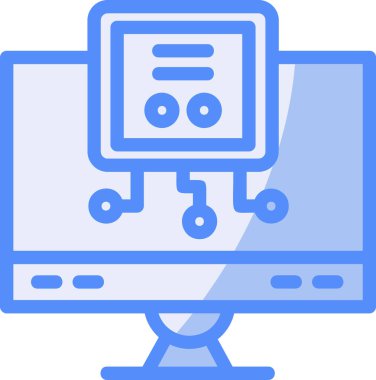 dizüstü bilgisayar simgesi ana hatlı tasarım, donanım kategorisinde