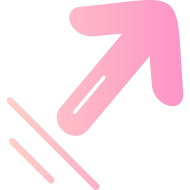 ok simgesi vektör illüstrasyonu