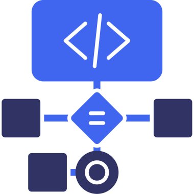 Web tasarım geliştirme simgesi - taslak biçimi