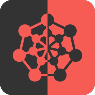 ağ simgesi, vektör illüstrasyonu