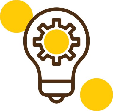 fikir simgesi, vektör illüstrasyon tasarımı.