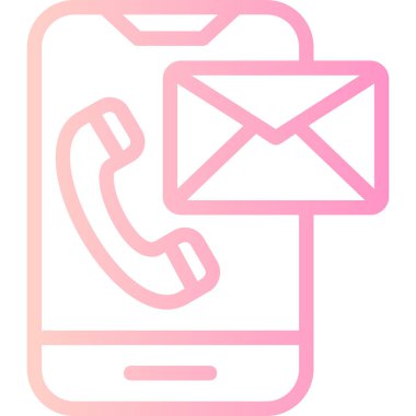 E-posta. Web simgesi basit illüstrasyon