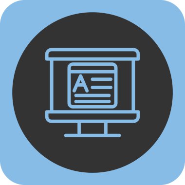 modern web vektör simgesi