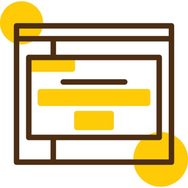 seo modern simgesinin vektör illüstrasyonu