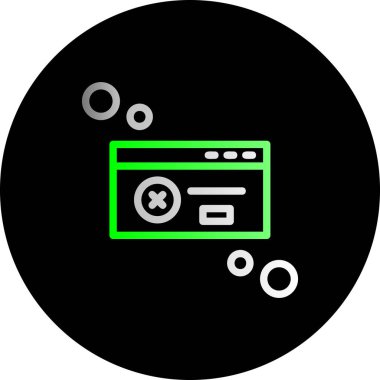 vektör müzik çalar simgesi illüstrasyonu