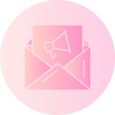 Posta simgesinin vektör illüstrasyonu