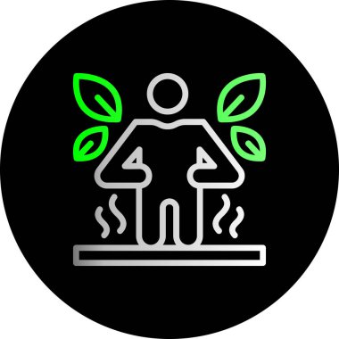 Bir ağacın vektör illüstrasyonu