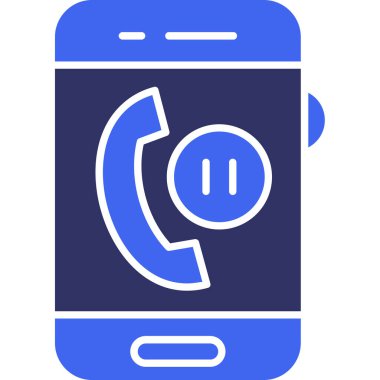 çağrı simgesi, vektör illüstrasyonu