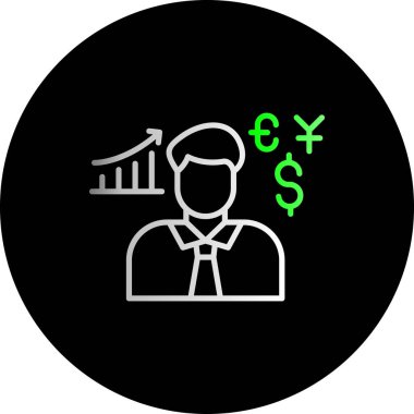 para simgesi vektör illüstrasyonu