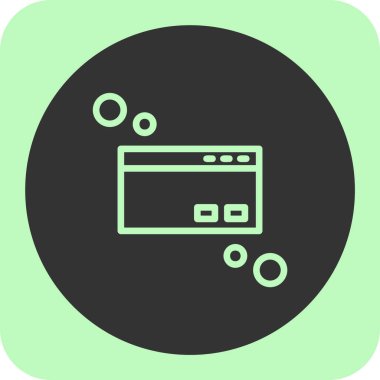 Modern b 'nin vektör illüstrasyonu eksik simgesi