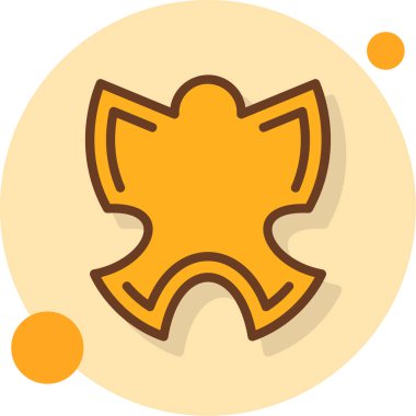 Yıldız. Web simgesi basit illüstrasyon