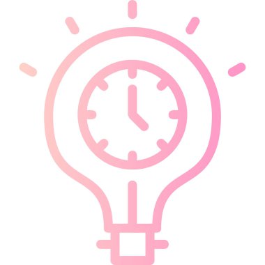 Alarm simgesi, vektör illüstrasyonu