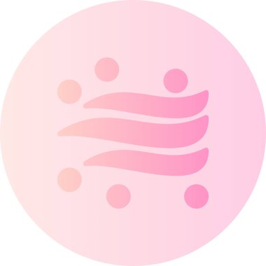 Gezegen. Web simgesi basit illüstrasyon