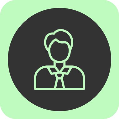 İşadamı vektör simge işareti simge vektör çizim kişisel ve ticari kullanım için..