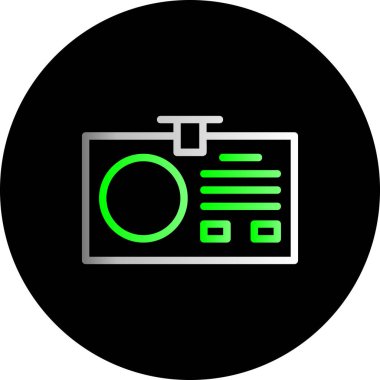 İş ve finans simgesinin vektör illüstrasyonu