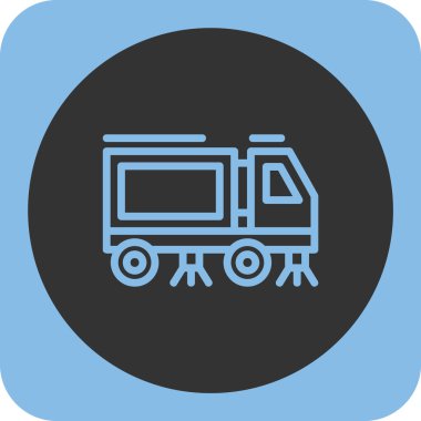 kamp ikonu vektör illüstrasyonu