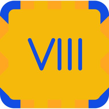 Modern bir simgenin vektör illüstrasyonu