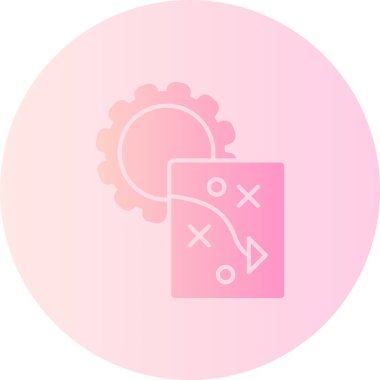 Modern bir simgenin vektör illüstrasyonu