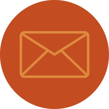 E- posta simgesi vektör illüstrasyonu