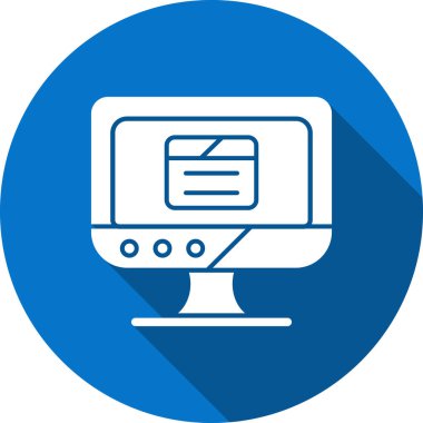 Geliştirme için web düz simgesi