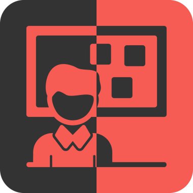 iş simgesi, vektör resimleme.